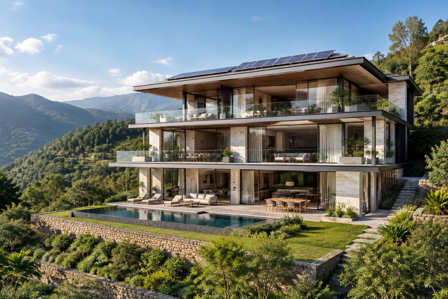 Villa exterior — concept visualization